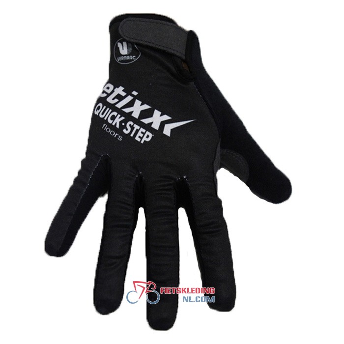 2020 Etixx Quick Step Lange Handschoenen Zwart